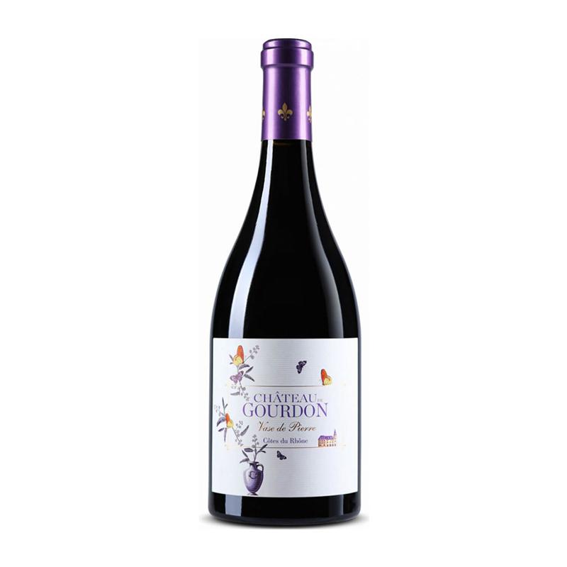 ART004332.jpg VINO Vase de pierre 0,756 crveno - Image 1